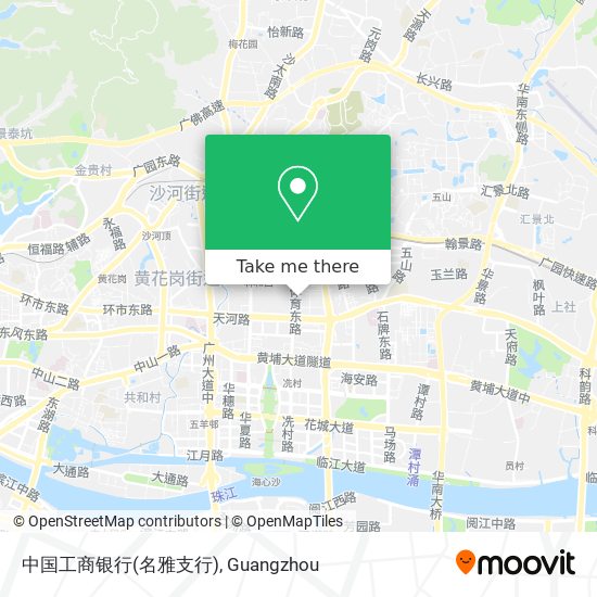 中国工商银行(名雅支行) map
