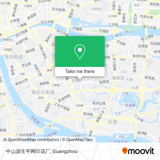 中山源生平网印花厂 map