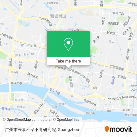 广州市长泰不孕不育研究院 map