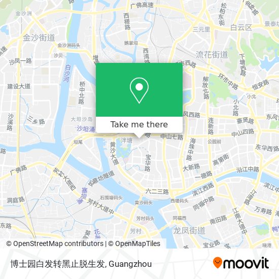 博士园白发转黑止脱生发 map