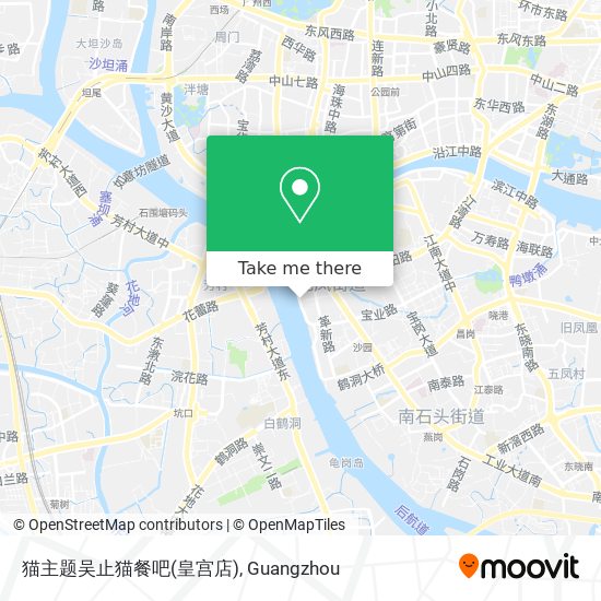 猫主题吴止猫餐吧(皇宫店) map
