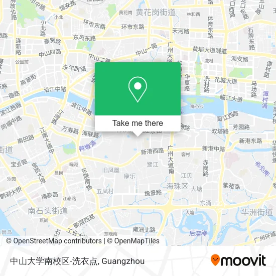中山大学南校区-洗衣点 map