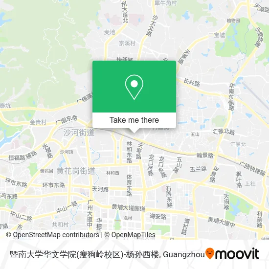 暨南大学华文学院(瘦狗岭校区)-杨孙西楼 map