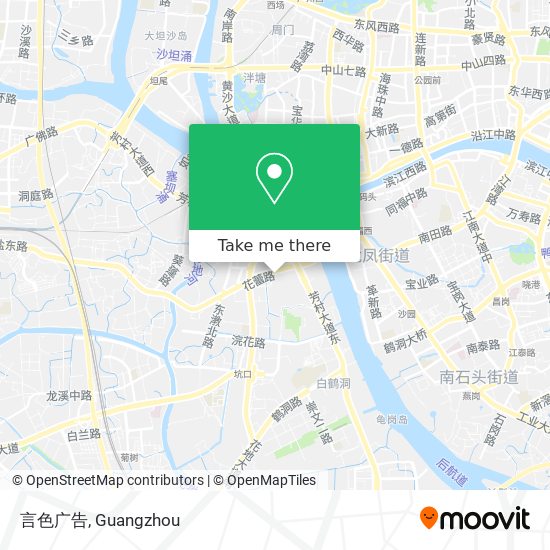 言色广告 map