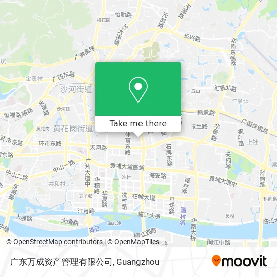 广东万成资产管理有限公司 map