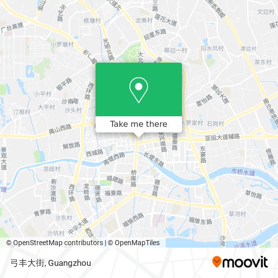弓丰大街 map