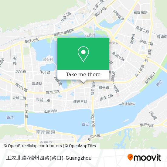 工农北路/端州四路(路口) map