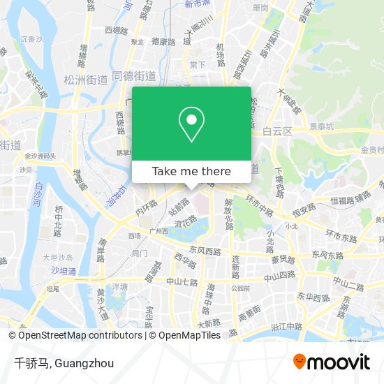 千骄马 map
