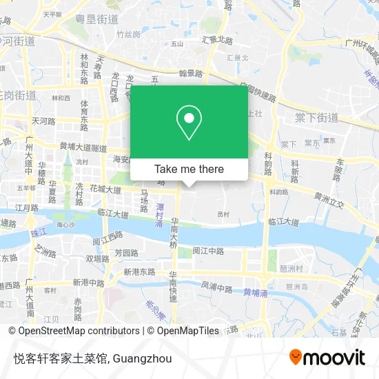 悦客轩客家土菜馆 map