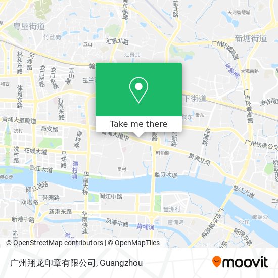 广州翔龙印章有限公司 map