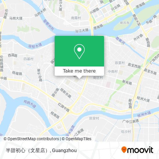 半甜初心（文星店） map