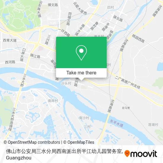 佛山市公安局三水分局西南派出所半江幼儿园警务室 map