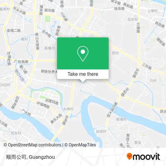 顺而公司 map