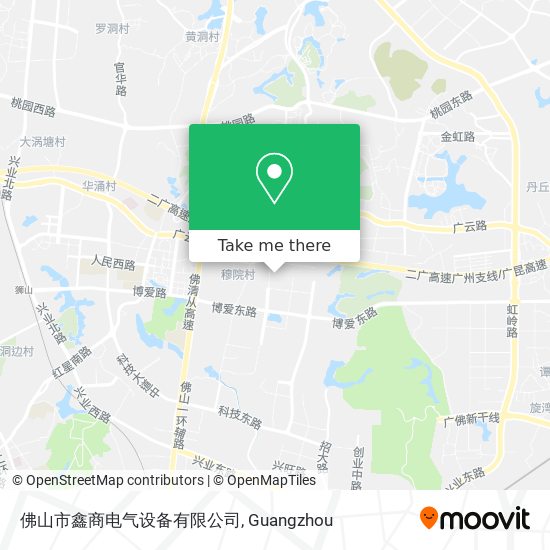 佛山市鑫商电气设备有限公司 map