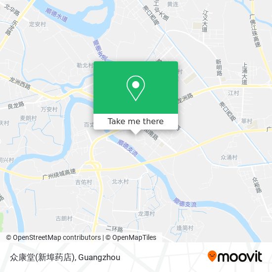 众康堂(新埠药店) map