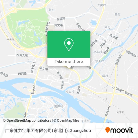 广东健力宝集团有限公司(东北门) map