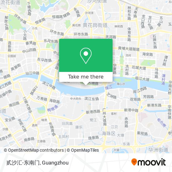 贰沙汇-东南门 map