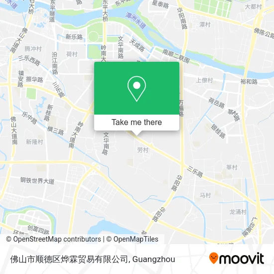 佛山市顺德区烨霖贸易有限公司 map