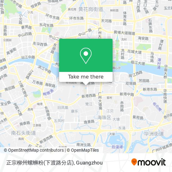 正宗柳州螺蛳粉(下渡路分店) map