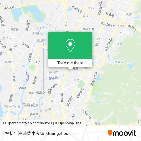 福怡轩潮汕黄牛火锅 map
