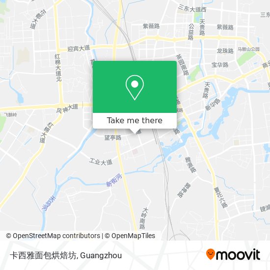 卡西雅面包烘焙坊 map
