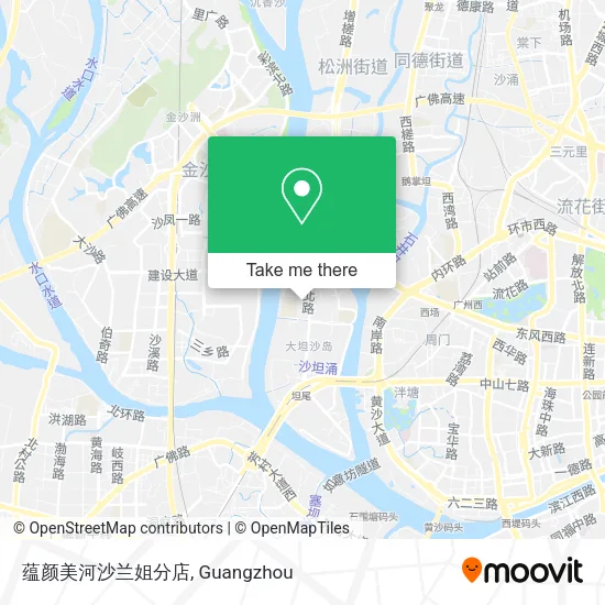 蕴颜美河沙兰姐分店 map