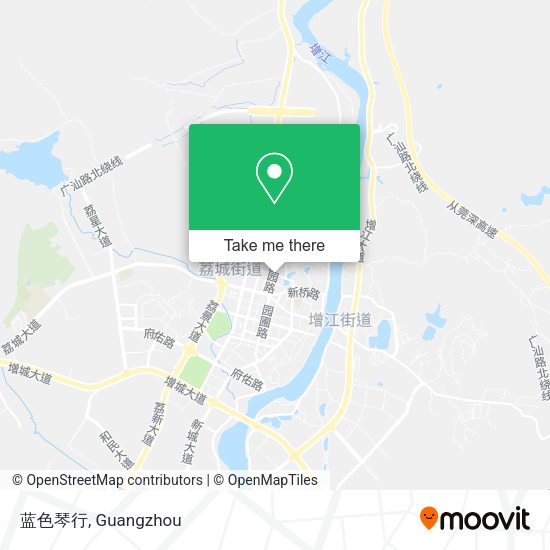 蓝色琴行 map