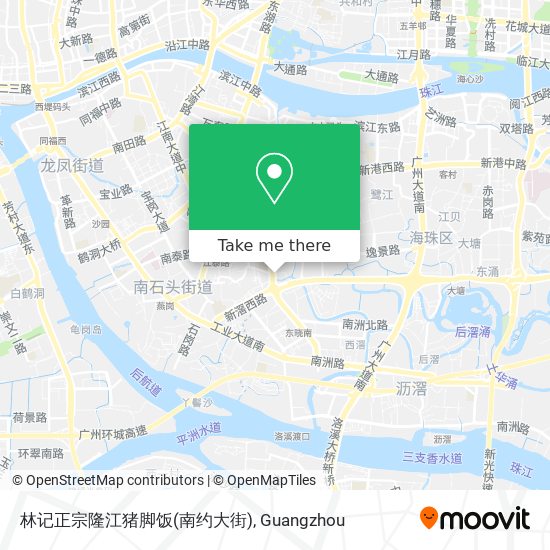 林记正宗隆江猪脚饭(南约大街) map