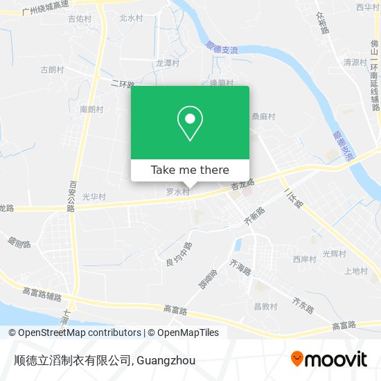 顺德立滔制衣有限公司 map