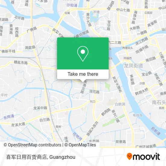 喜军日用百货商店 map