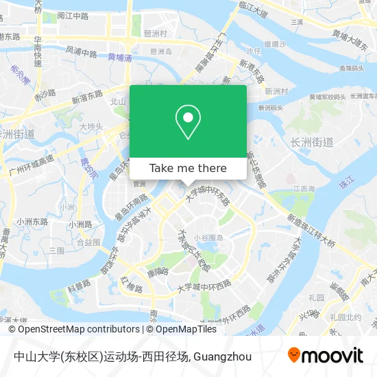 中山大学(东校区)运动场-西田径场 map