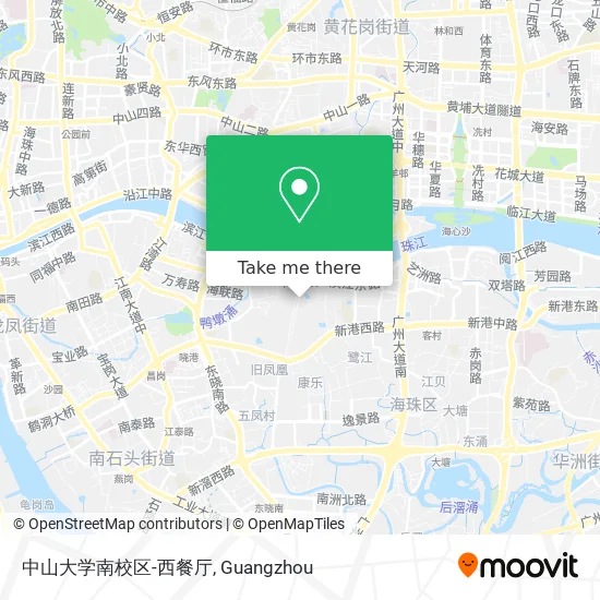 中山大学南校区-西餐厅 map