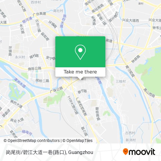 岗尾街/碧江大道一巷(路口) map