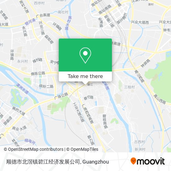 顺德市北滘镇碧江经济发展公司 map