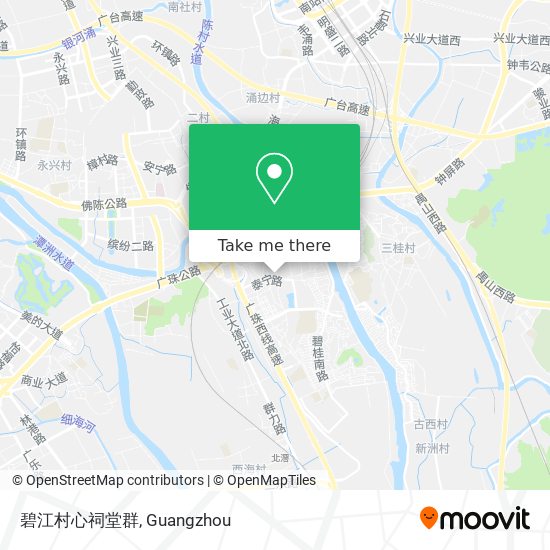 碧江村心祠堂群 map