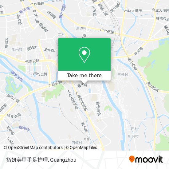 指妍美甲手足护理 map