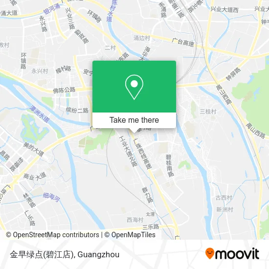 金早绿点(碧江店) map