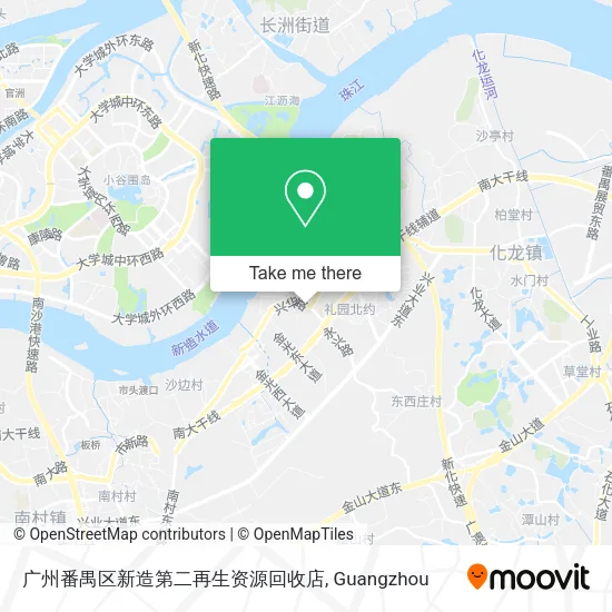 广州番禺区新造第二再生资源回收店 map