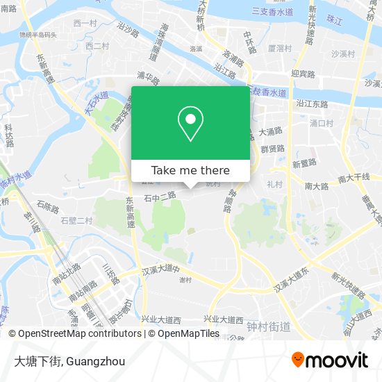 大塘下街 map