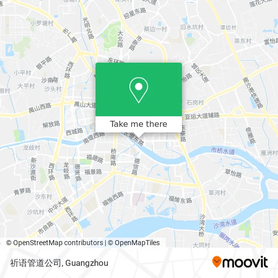 祈语管道公司 map