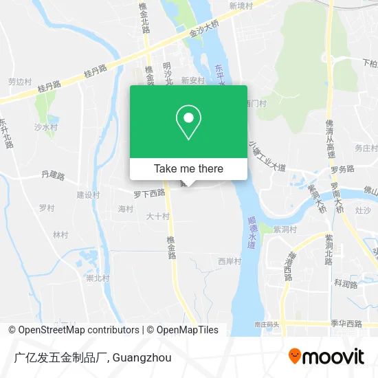 广亿发五金制品厂 map