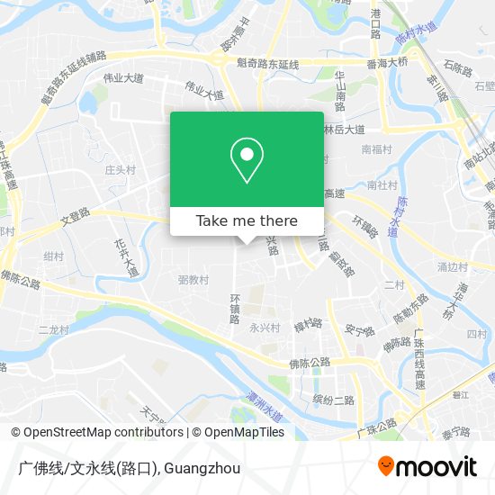 广佛线/文永线(路口) map