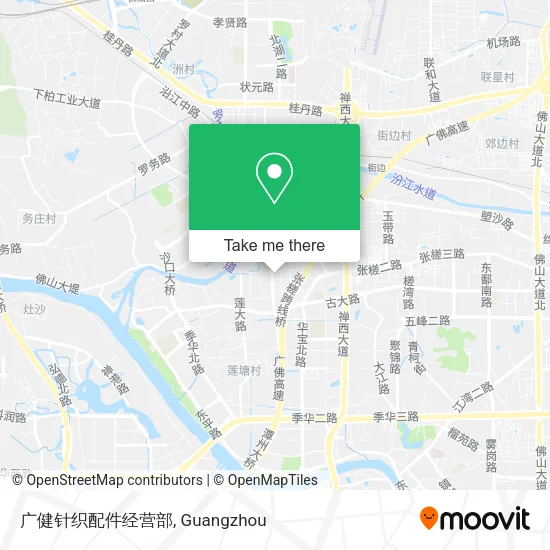 广健针织配件经营部 map