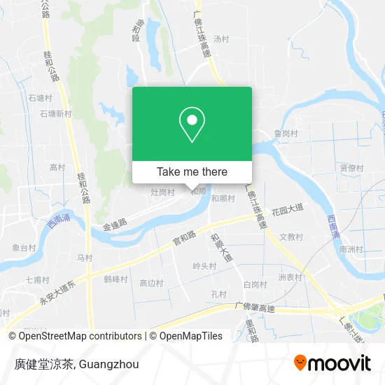 廣健堂涼茶 map