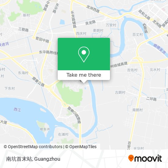 南坑首末站 map
