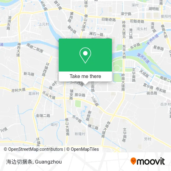 海边切捆条 map