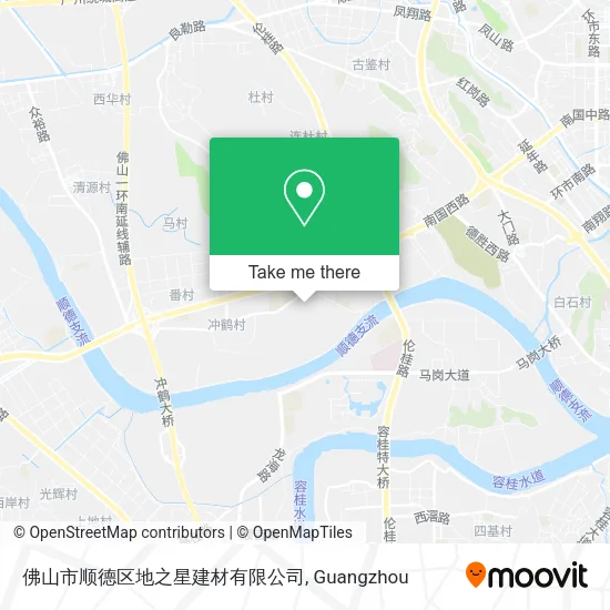 佛山市顺德区地之星建材有限公司 map