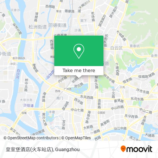皇室堡酒店(火车站店) map