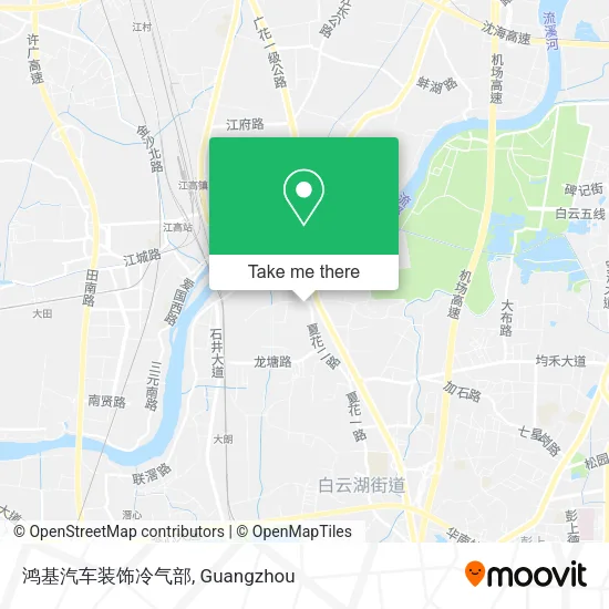 鸿基汽车装饰冷气部 map