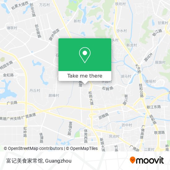 富记美食家常馆 map